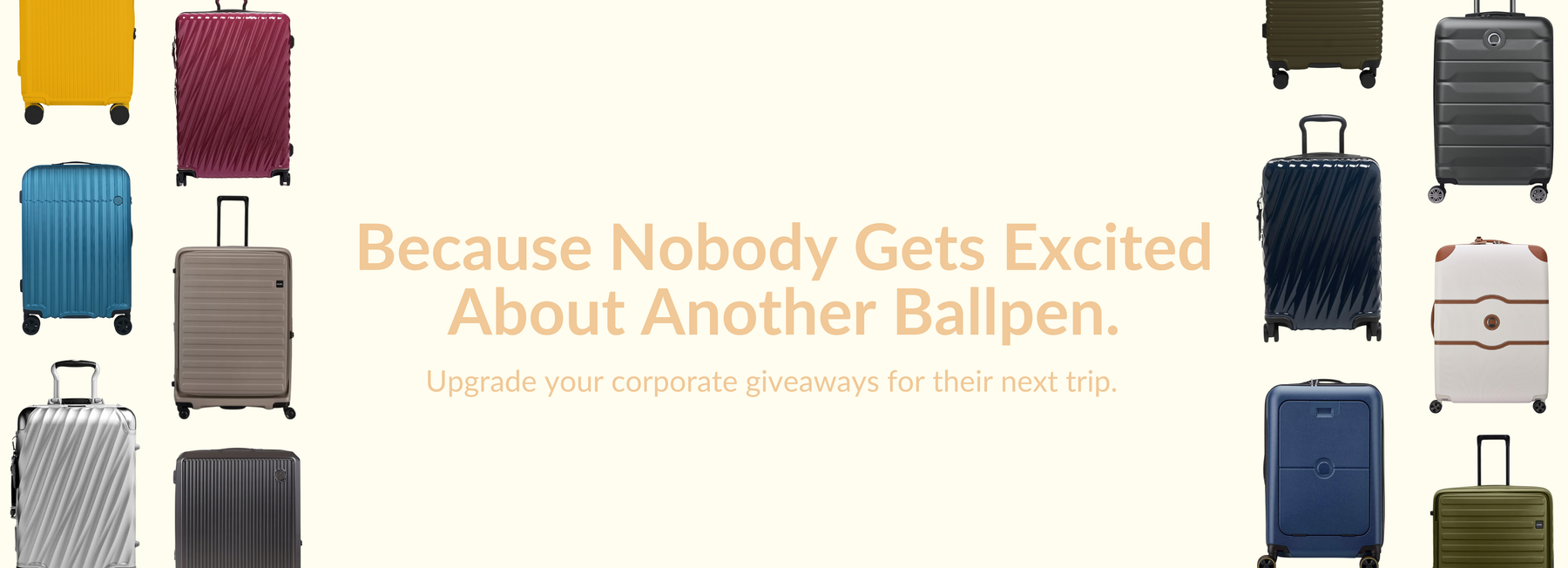Upgrade your corporate giveaways — original Primer Collective campaign
